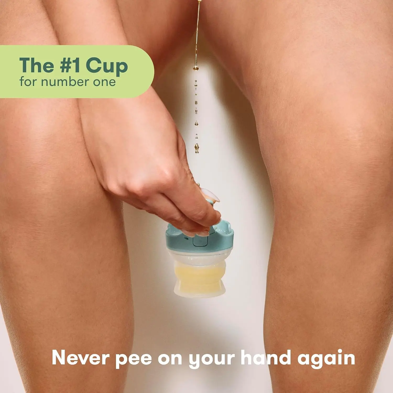 Reusable Urine Cup for Pregnancy, Ovulation & Fertility Tests, Family Planning Essentials with Storage Bag