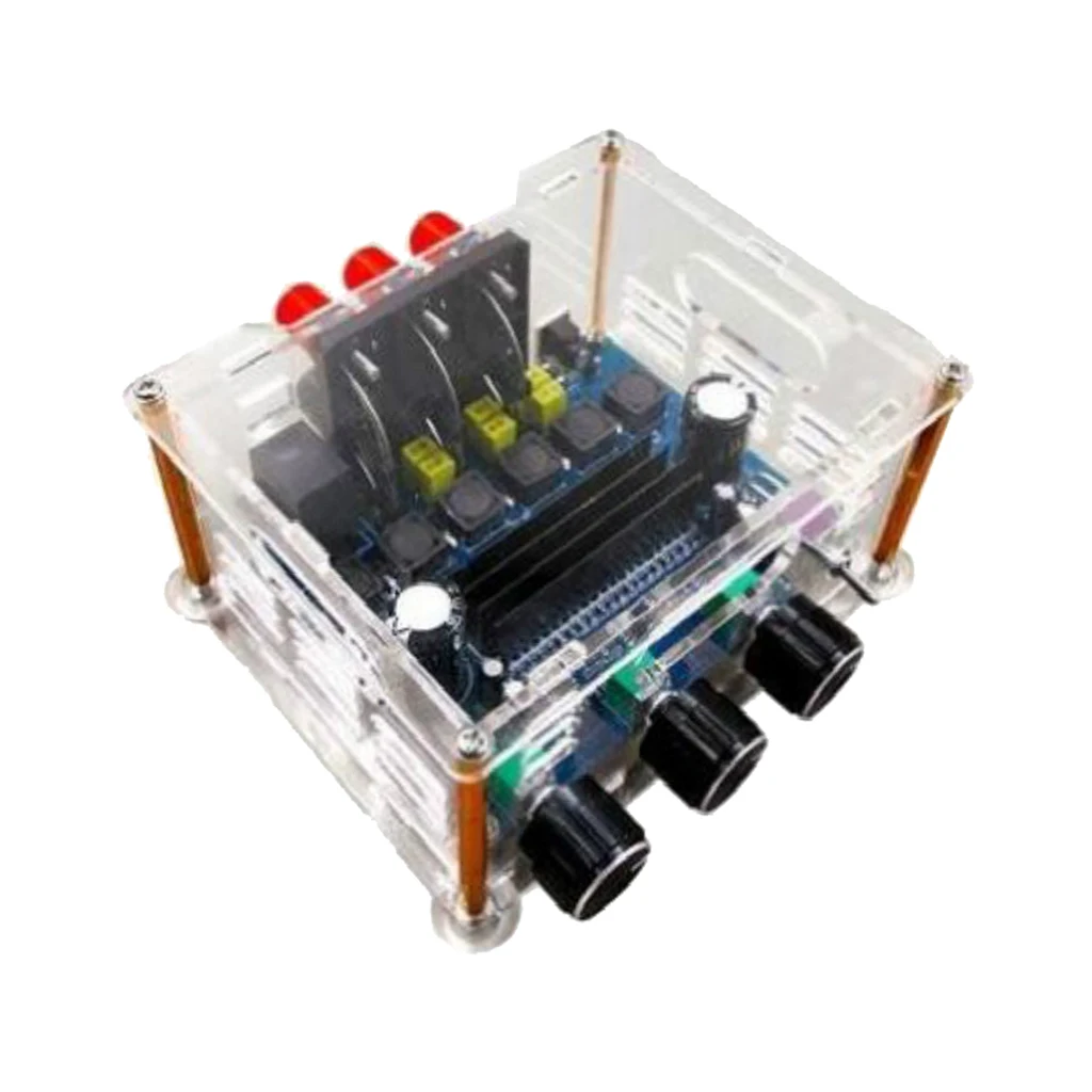2.1 Channel Stereo Audio Amplifier TPA3116D2 Subwoofer Digital Sound FR-4 Glass Fiber Body for Home Entertainment Setup