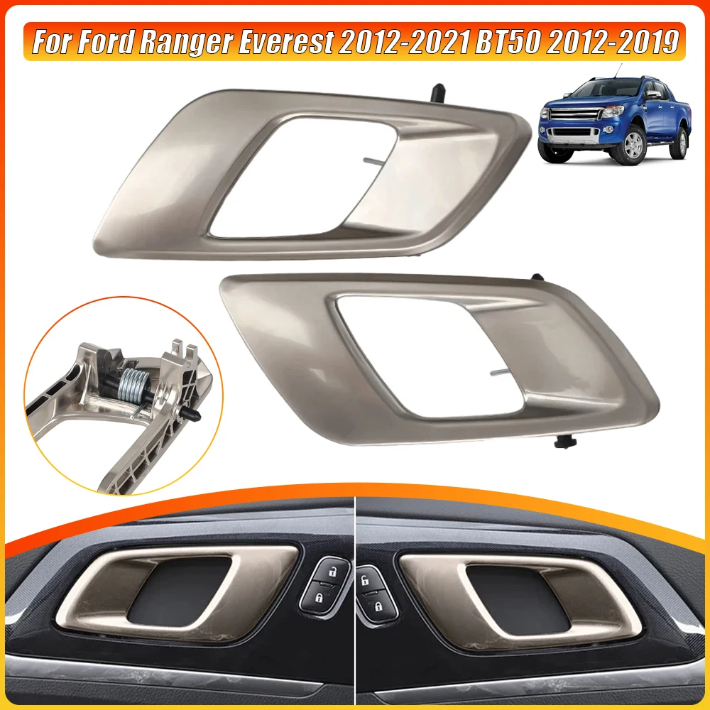 Front Left & Right Inner Door Handle for Ford Ranger 2012-2021 Everest 2012-2021 BT50 2012-2019 Door Handle AB3921971/AB3921970