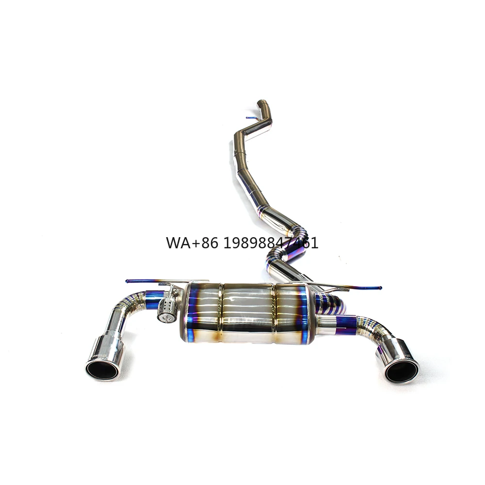 

High Quality Racing Titanium Catback Exhaust Pipe New Style Custom OE for BMW 3 Series B48 Coupe Model TT Packed in Box