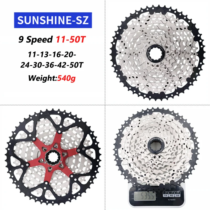 LTWOO A5 1X9S MTB Groupset 9 Speed Shifter Lever + Rear Derailleur + Cassette 36T VG 9V Chains DECKAS Chainring 32T 34T 36T 38T