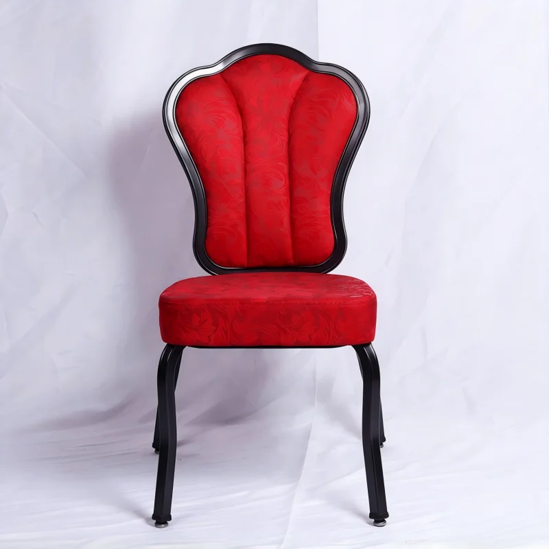 High-End American Style Aluminum Folding Reclining Back Chair for Star Hotels - Hotel Dining Chair