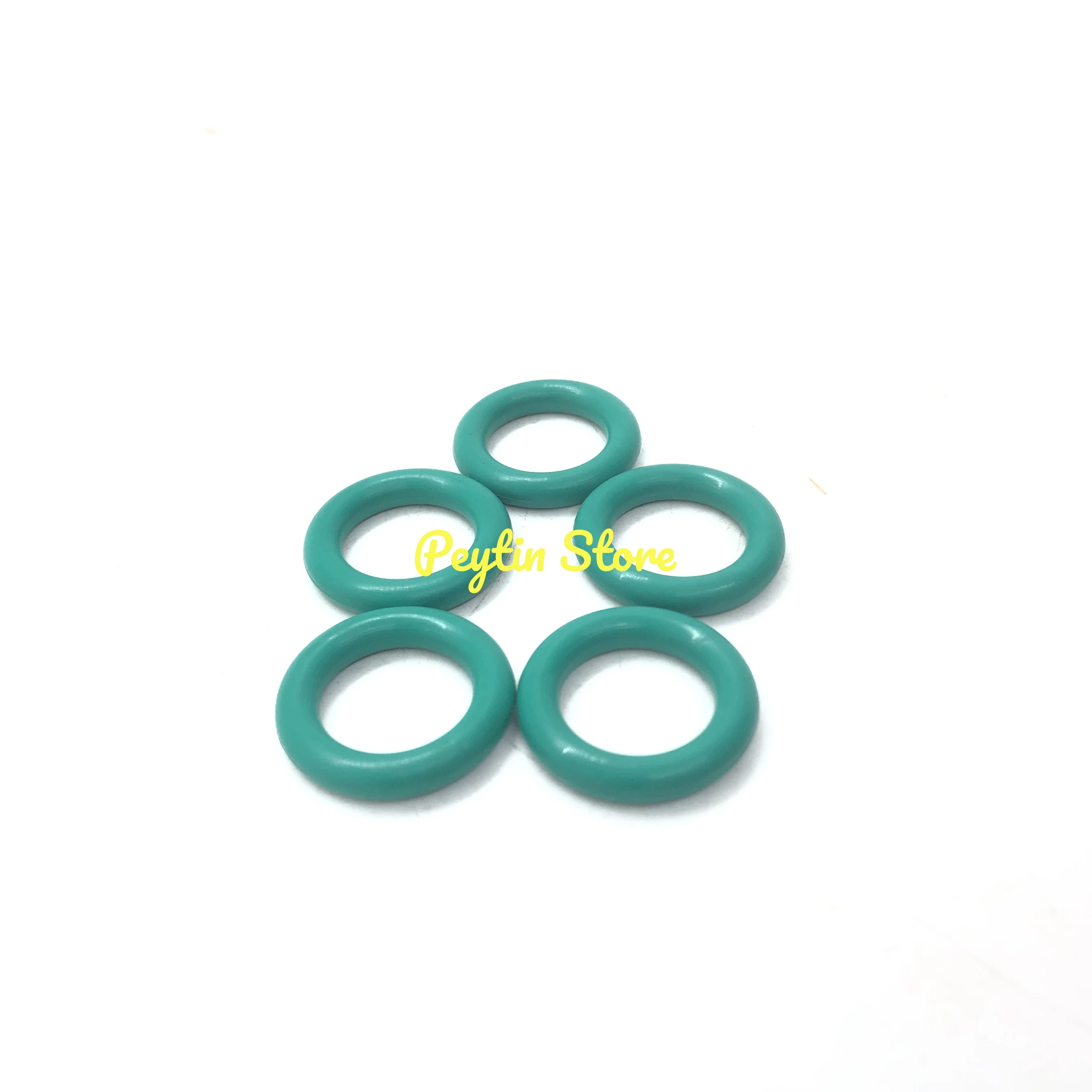 1/2/5Pcs OD 13/14/15/16/17/18/19/20/21/22~83/84/85/86/87x4mm Green FKM Fluorine Rubber O-Ring Sealing Ring Washer Gasket