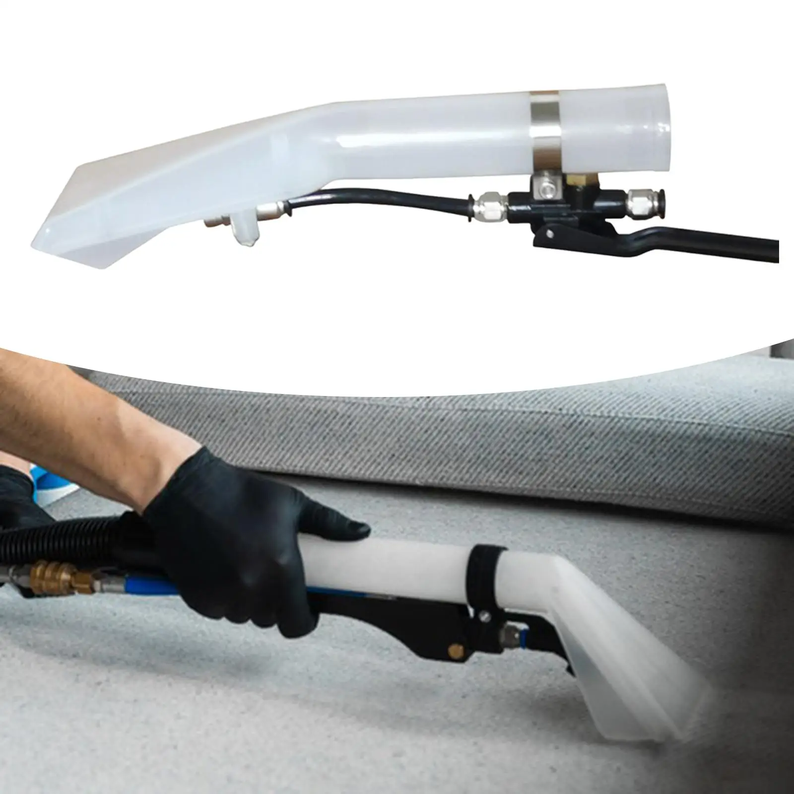 Carpet Cleaning Extractor with Clear Head Spare Portable Extractor Hand Tool