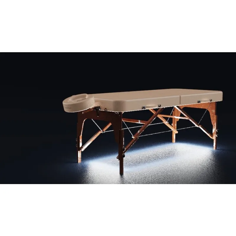 Montclair Pro Portátil Pacote Mesa De Massagem, Memória Espuma Amortecimento, Painéis Reiki, Shiatsu Cable Release, Tattoo Table, 31"