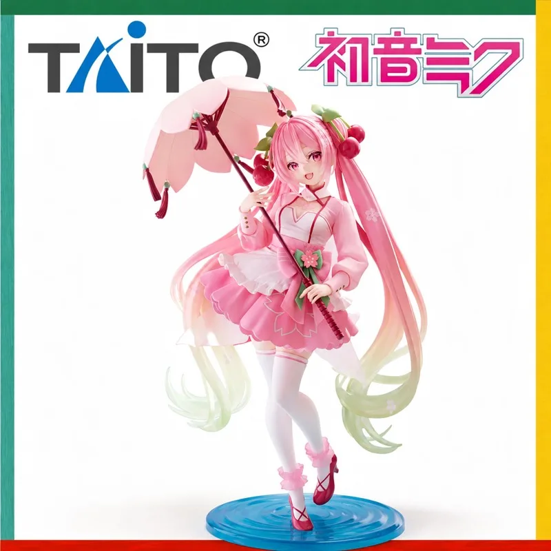 在庫ありtaito-オリジナル-amp-初音ミク-初音ミク-アクションフィギュア-モデル人形-新品箱入りアニメキャラクターおもちゃモデル