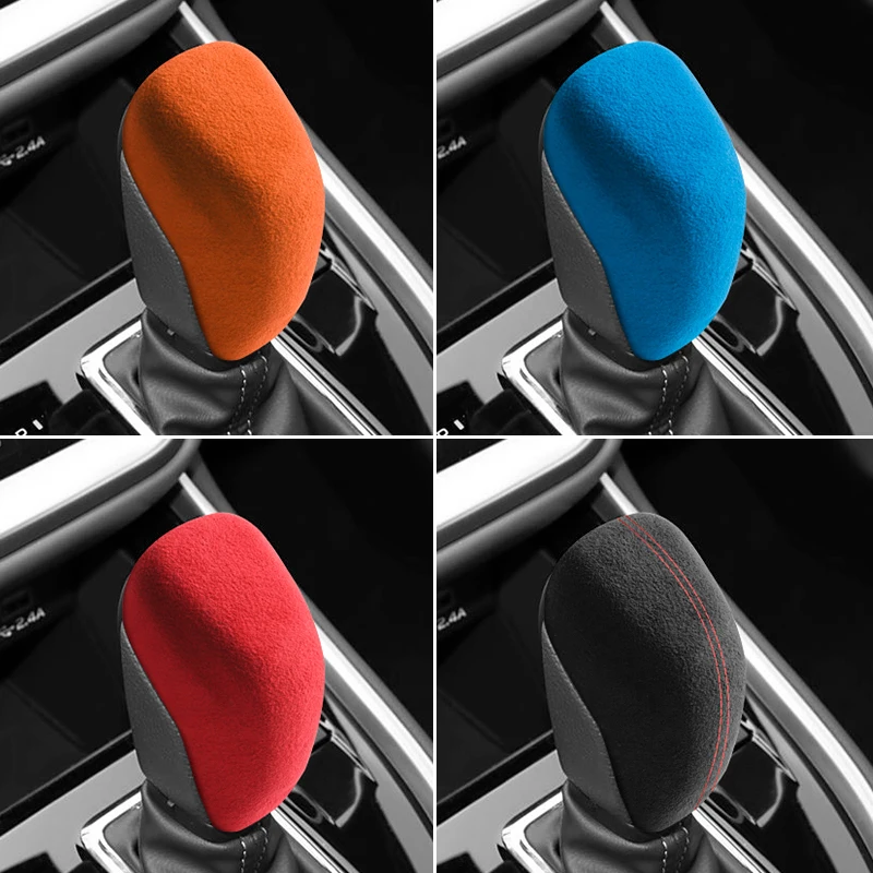 

Made of Alcantara For Subaru Impreza WRX 23 Outback Forester Crosstrek Car Gear Shift Boot Trim Sticker Interior Accessories