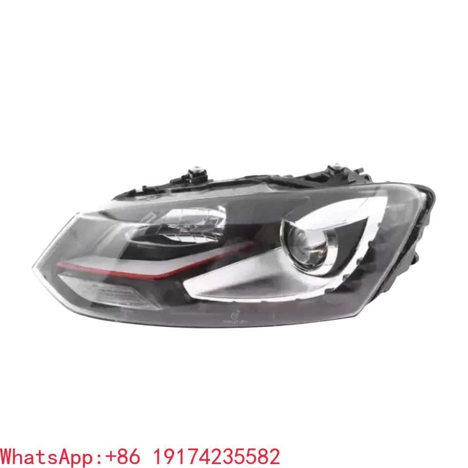 لـ V-W POLO 2010-2015 تحديث إلى Polo 2016 GTI رائجة البيع مصباح أمامي LED متتابع