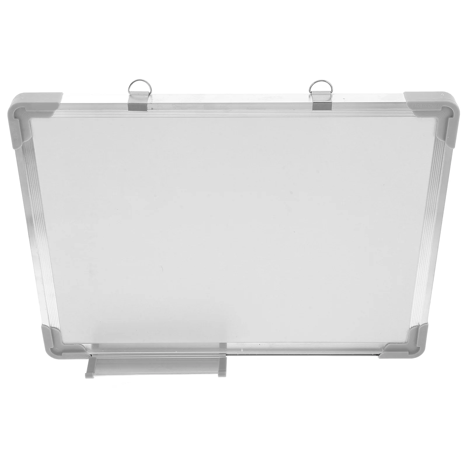 

Hanging Magnetic Whiteboard Hand Held Dry Erase Small Blackboard ABS Corners Aluminum Frame for Office