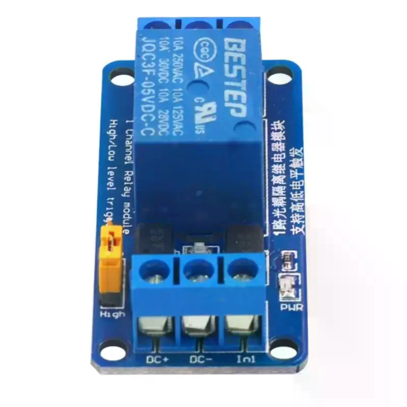 3.3V 5V 12V 24V 1 Channel Relay Module High and low Level Trigger Relay Board