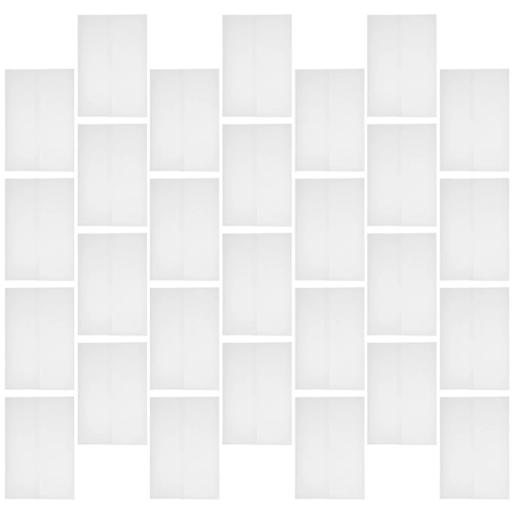 50 Pcs Flashcard Kraft Envelope Blank Cards Envelopes for Litmus Paper Making Supplies