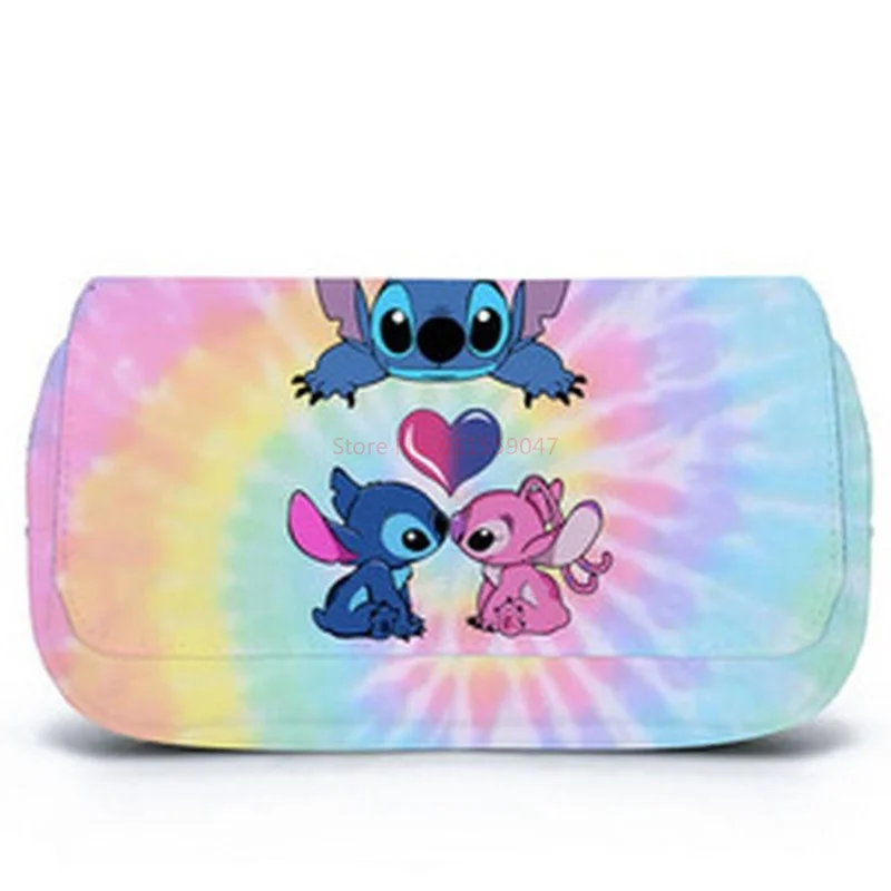 Cartoon Stitch Pencil Box for Children, High Appearance Level, Kawaii School Supply, Pencil Bag, Stationery Toys Level