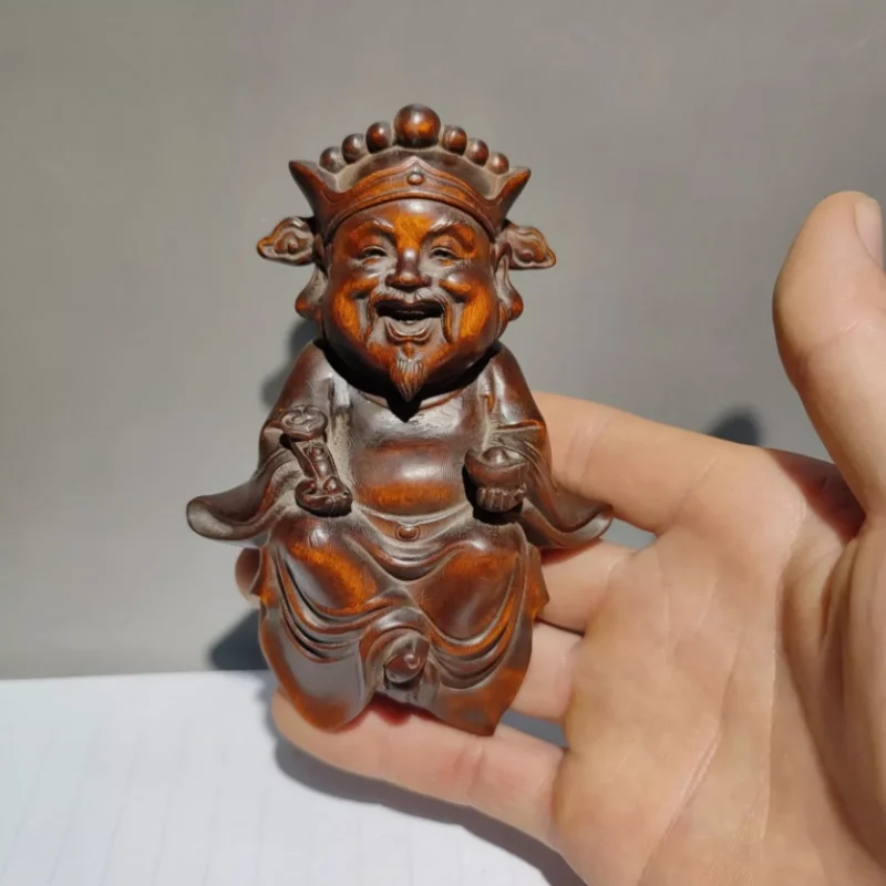 vintage wood sculpture corner buddha decor carving wooden wood carved figure