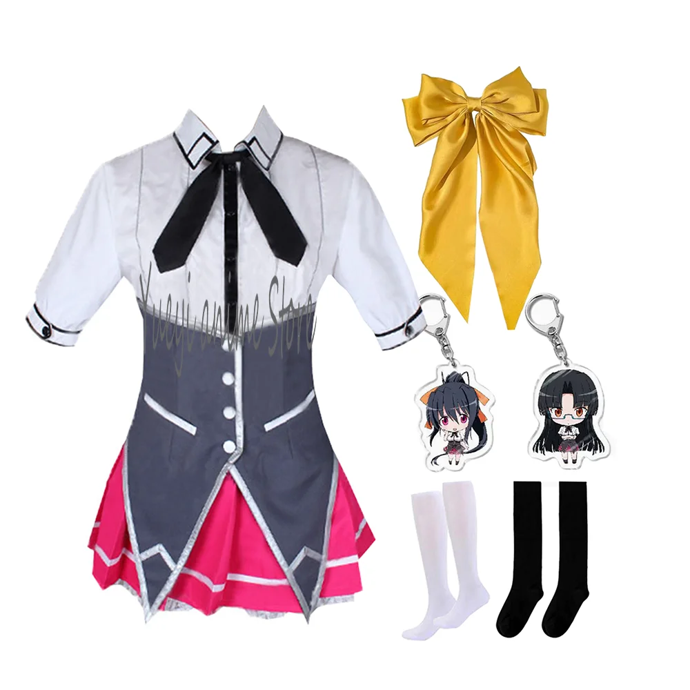 

Anime Cosplay Akeno Himejima Costume Adult Woman Uniform Hallowen Suit ---customized 2025
