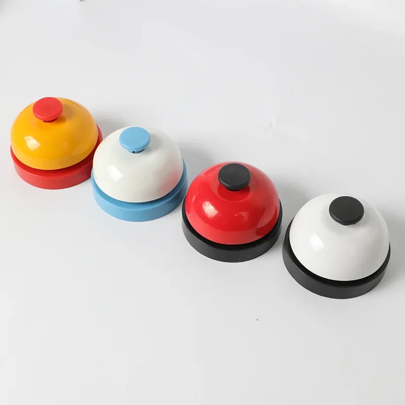 Pet Training Bell for Dogs and Cats, Interactive Communication Button for Potty Training and Feeding, Loud Crisp Sound 6.4cm Metal Call Bell, Non-Slip Base Puppy Cat IQ Intelligence Trainer Toy