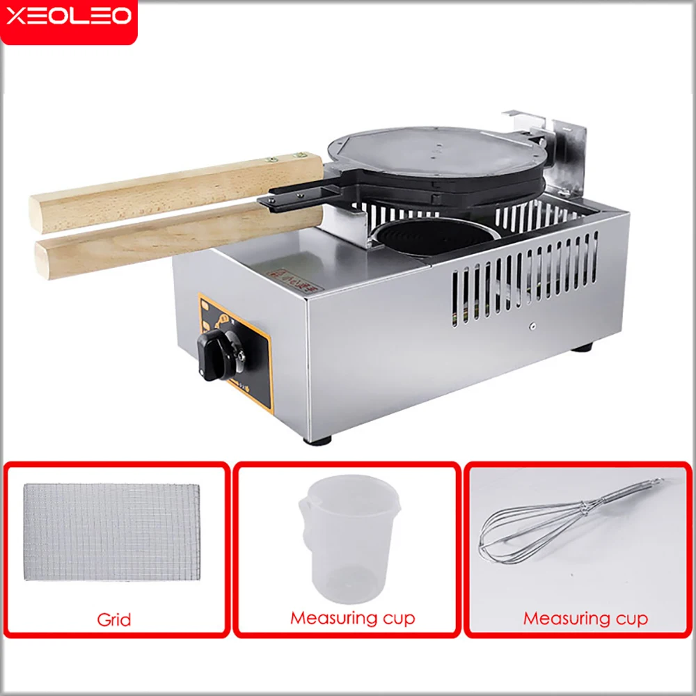 XEOLEO QQ Egg puff maker Home LPG Gas Egg waffle machine Commercial Nicht-stick waffle machine Kitchen equipment Hongkong