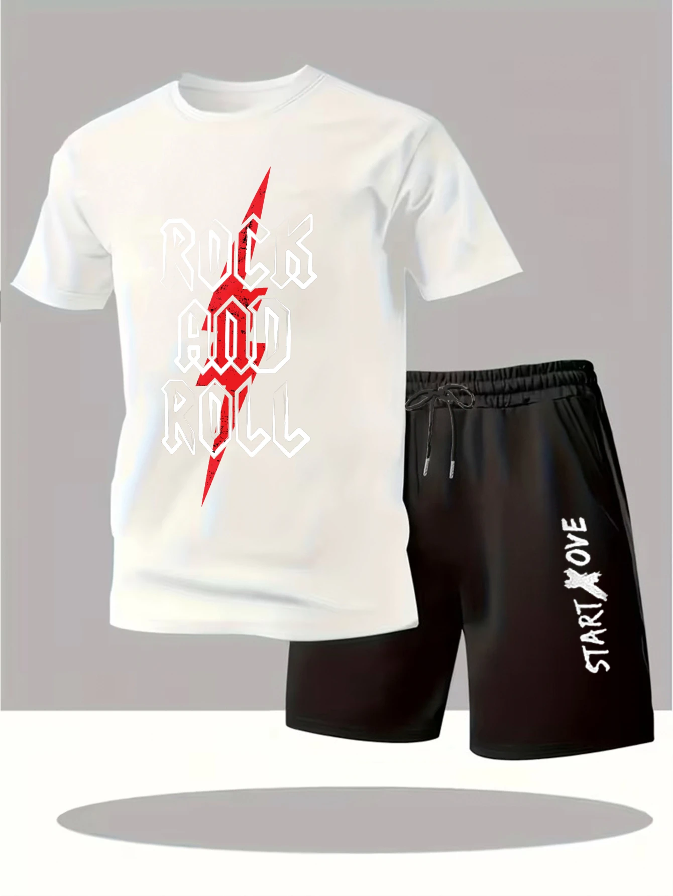 Men's sets 2025 New Fashion sweat suit clothing set Printed Short sleeve Graphic Suit for man men's suits Tracksuit men