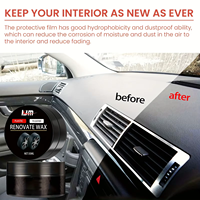 Automotive plastic refurbishment wax, PU leather rejuvenation, interior scratch repair, whitening leather, prevent aging