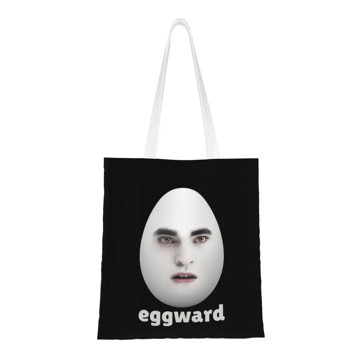 النساء الرجال الشفق Eggward ميمي حمل الحقائب حقيبة تسوق قماش لحقائب اليد للمتسوقين #1