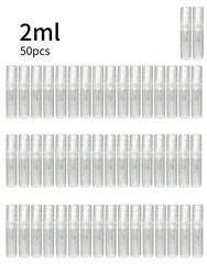Hot sale 50pcs/pack 2ML 3ML 5ML plastic snap bottle mini portable perfume cosmetic trial bottle sample