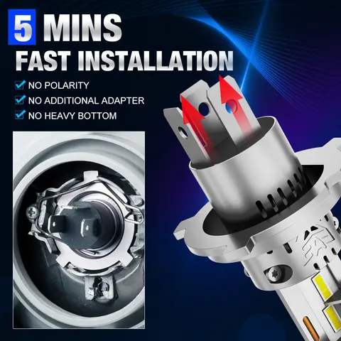 10 best sales xstorm h4 led - №3