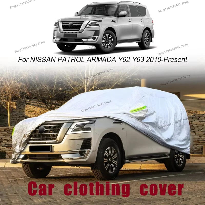 

For NISSAN PATROL ARMADA Full Car Cover Rain Frost Snow Car protective cover ,UV protection,Car paint protection