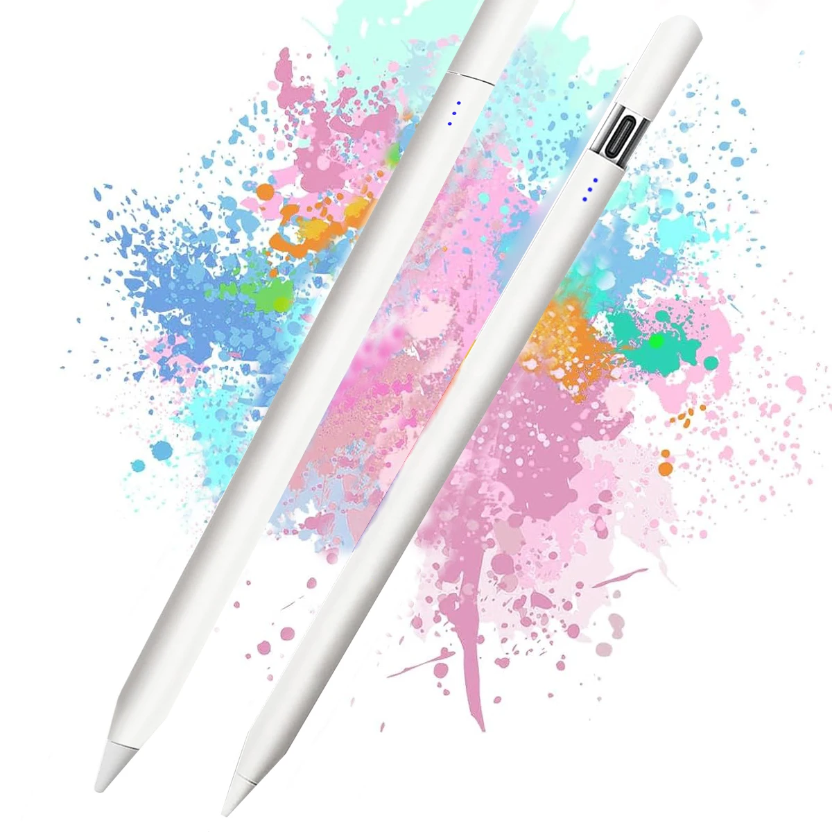 

Stylus Pen for iPad 2025-2018 with 13 mins Fast Charge,Tilt Sensor Palm Rejection Pencil for iPad 10/9/8/7/6th,11th A16,Air 11/1