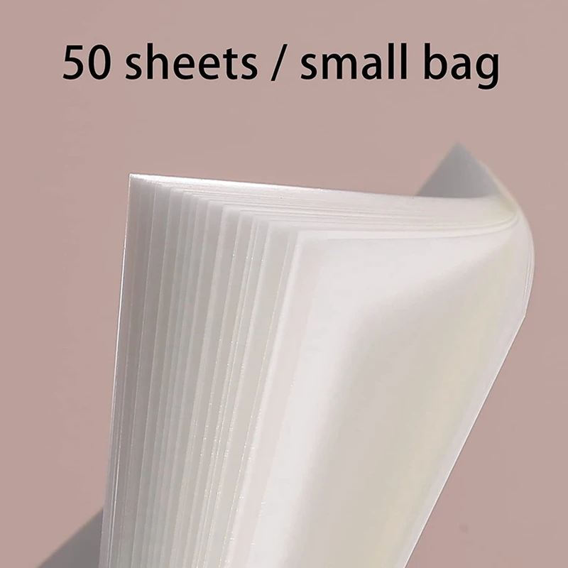 Transparent Sticky Note Pads-500Pcs Waterproof Self-Adhesive Pad,Sticky Notes For Reading,Home,Office,School