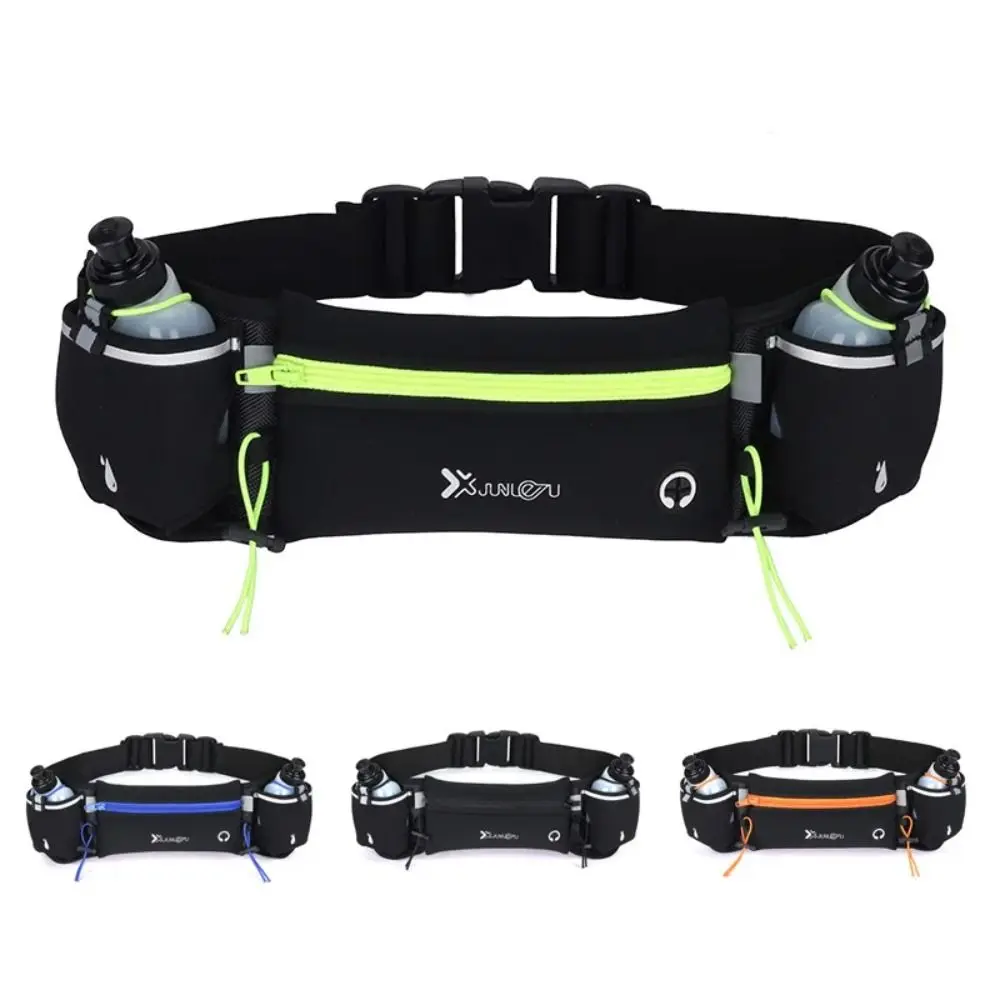 Creative Reflective Tape Running Waist Bag Durable Kettle Marathon Jogging Bag Waterproof Large Capcity Fanny Pack Runner