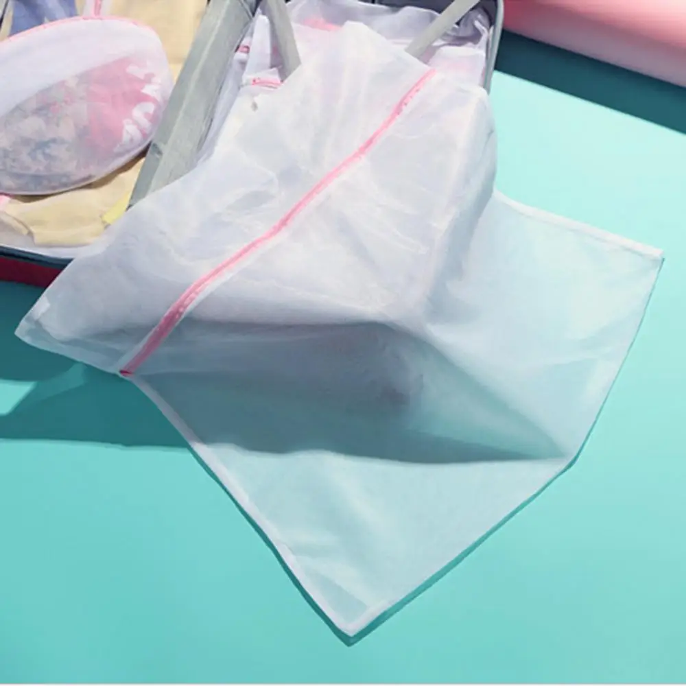 1Pcs/3 Size White 40X50cm Durable Honeycomb Mesh Laundry Bags For Delicates Net Fabric Durable And Reusable Delicate Wash Bag