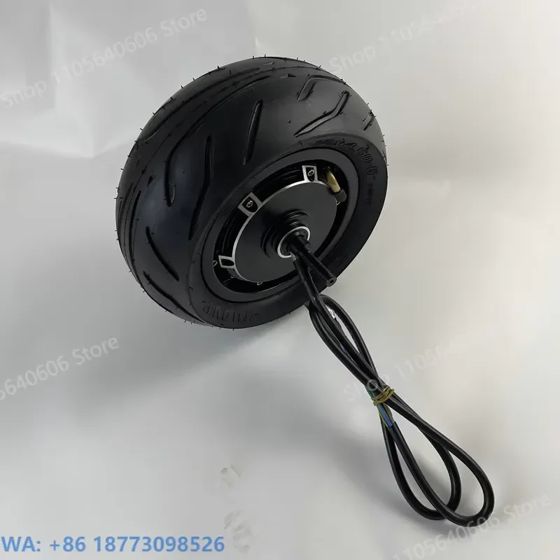10 Inch Split Motor 60mm High Magnet 15 Pole Pair 48v-72v4kw Electric Bicycle Scooter Engine with Vacuum Tires 10 * 4.5-6