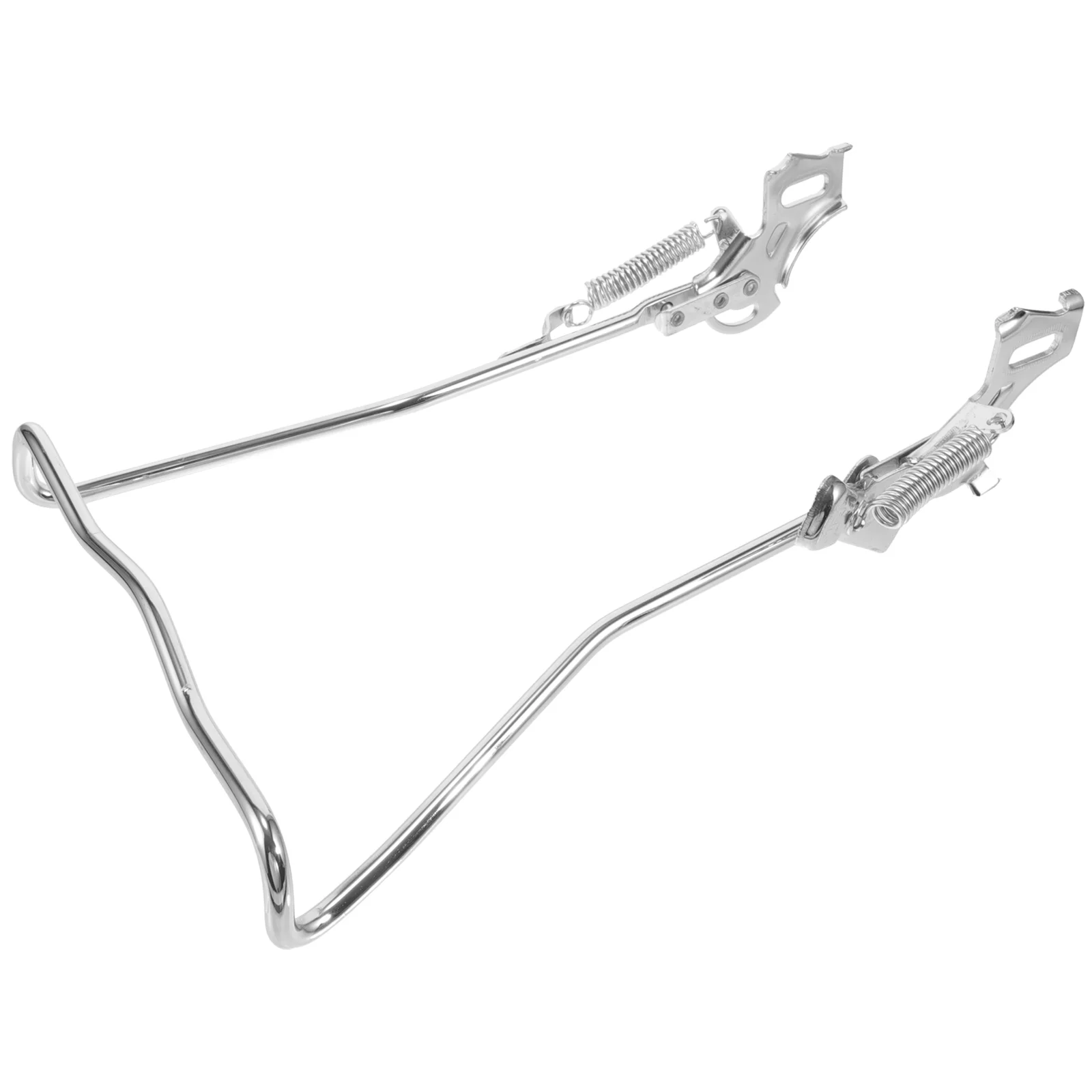 Wear Resistant Metal Bike Kickstand Adjustable Quick Release Replacement Bicycle Stand Stable Non Slip Feet Parking Support