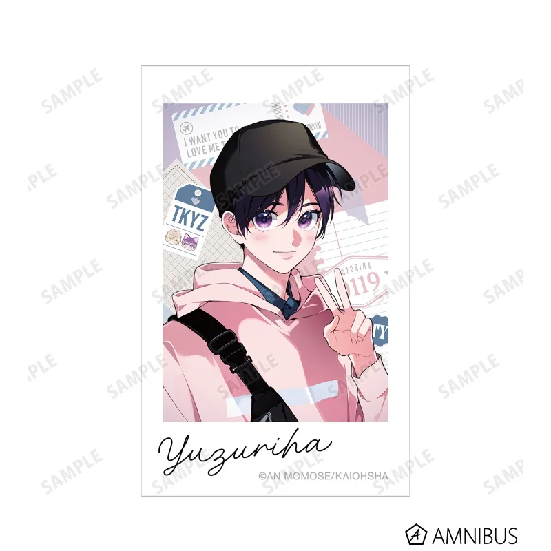 BL Love Me to the Deep Tokiwa Souji Yuzuriha Ikumi Stay overnight rectangle Acrylic Stand Model Plate Keychains Desk Decor