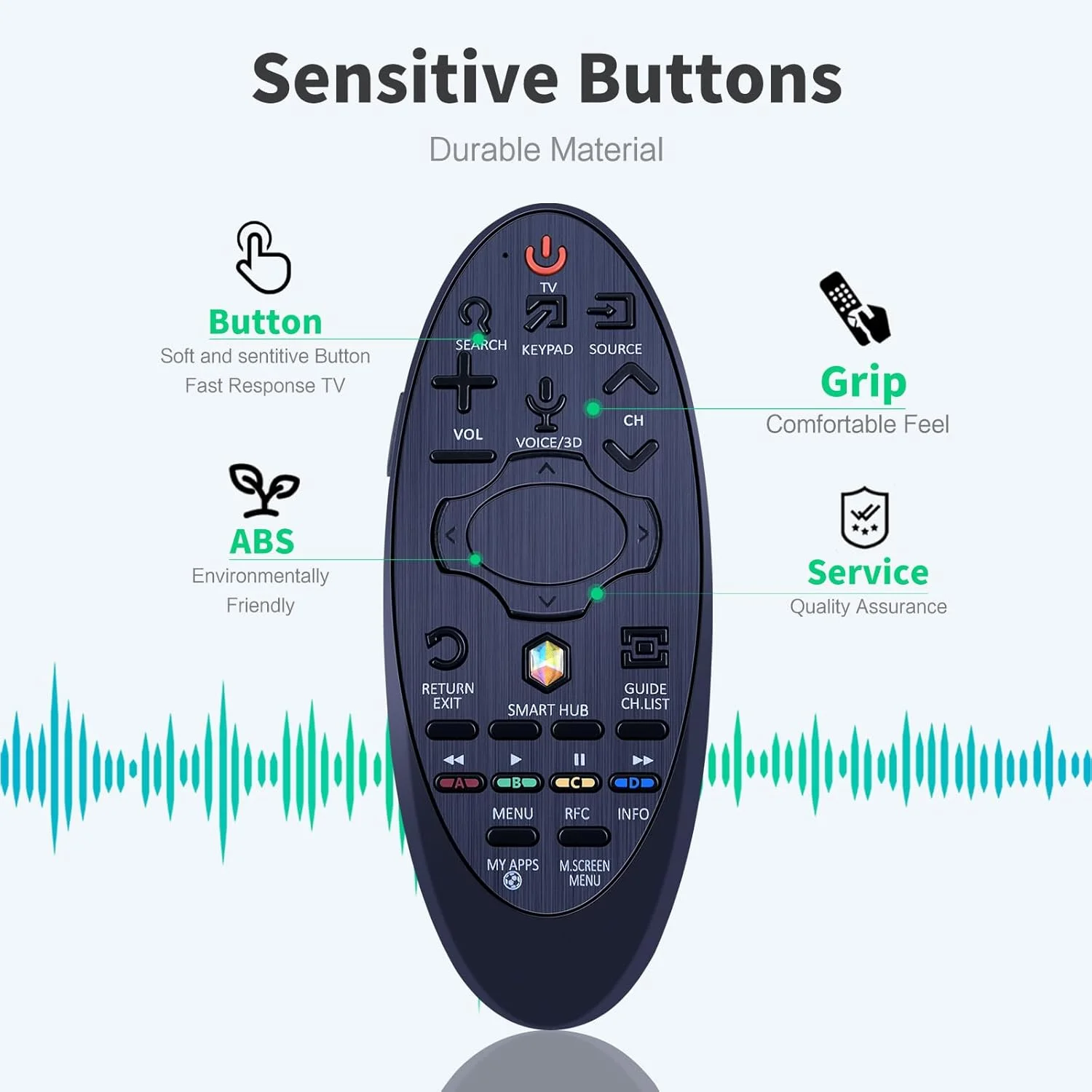 

Универсальный пульт дистанционного управления для Samsung Smart TV BN59-01185D BN59-01184D BN59-01182D BN59-01185F BN59-01182G BN59-01185D BN59-01184