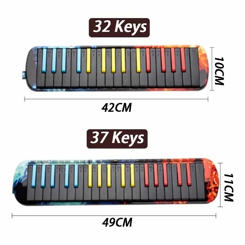 Melodica Elementary School Children Portable Adults Practice Professional Musical Keyboard Instruments Accordion Musical Piano