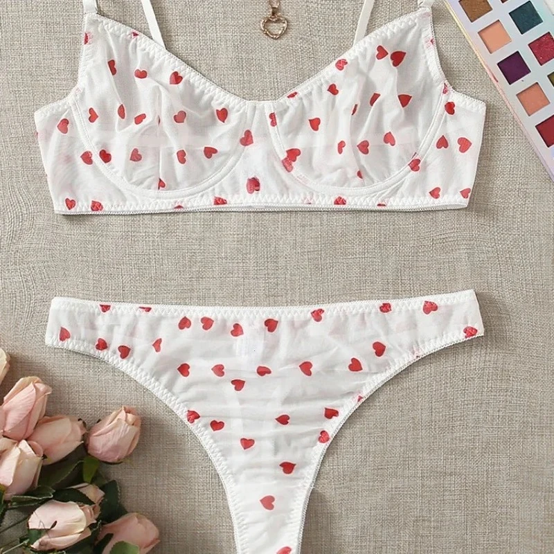 Female Lingerie Sexy Lingerie for Women Body Shorts Push-up Bra Fancy Woman Underwear Transparent In