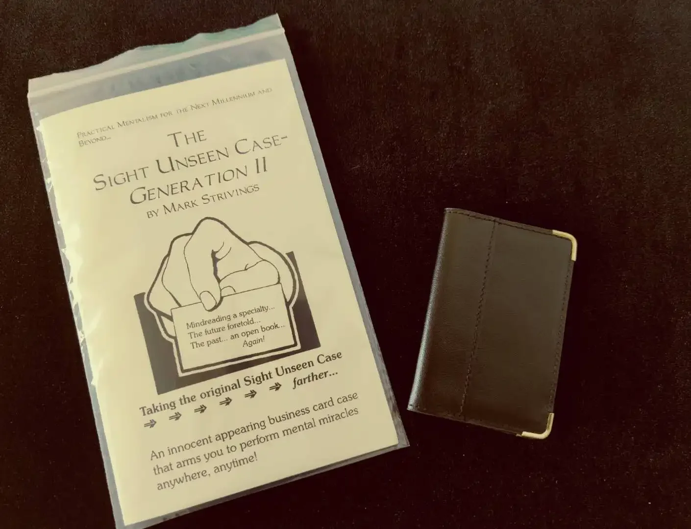 The Sight Unseen Case - Generation II by Mark Strivings Magic Tricks Magician Close Up Illusions Gimmick Metalism Classic Toys
