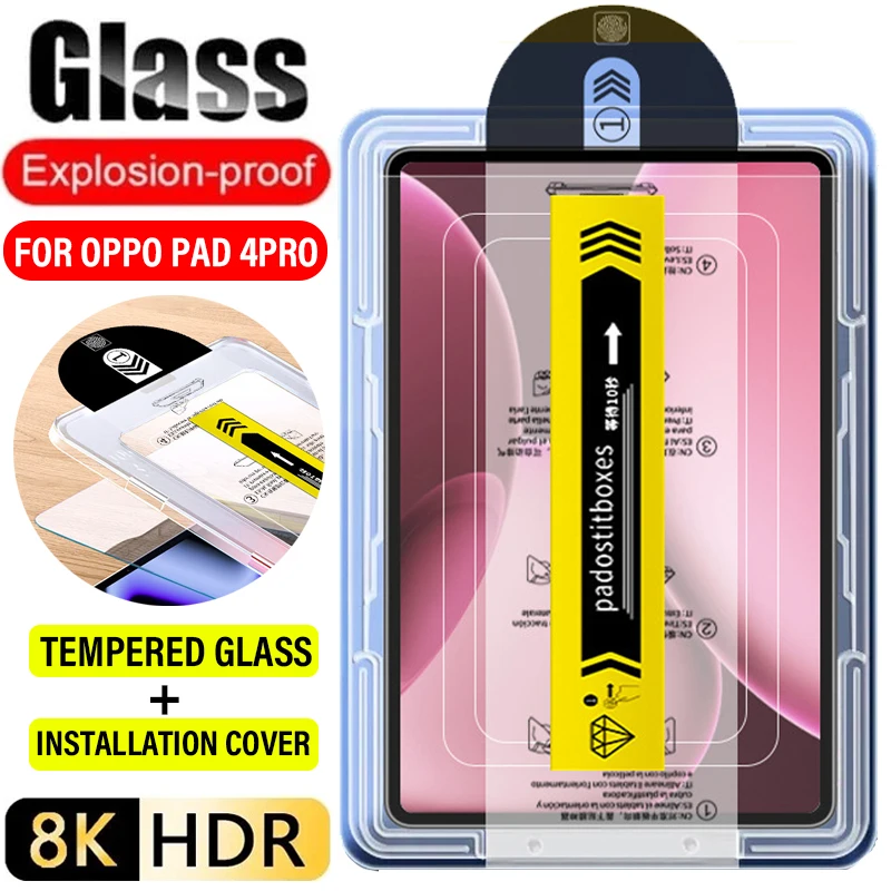 

Простая в установке защитная пленка для экрана для OPPO Pad 4 Pro 4Pro 13,2 дюйма 2025 закаленное стекло Защитные пленки для OPPO Pad4 Pro