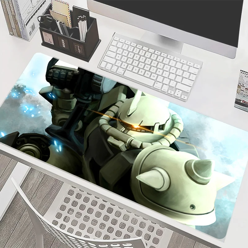 Mouse Pad Mechanical Warrior G-gundam Z-zaku II Gaming Gamer Keyboard Pad Extended Desk Mat Table Carpet Mousepad For Computer