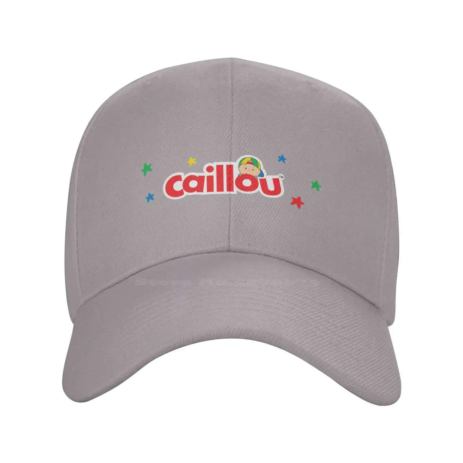 Caillou Logo Printed Graphic Brand Logo High-quality Denim cap Knitted hat Baseball cap