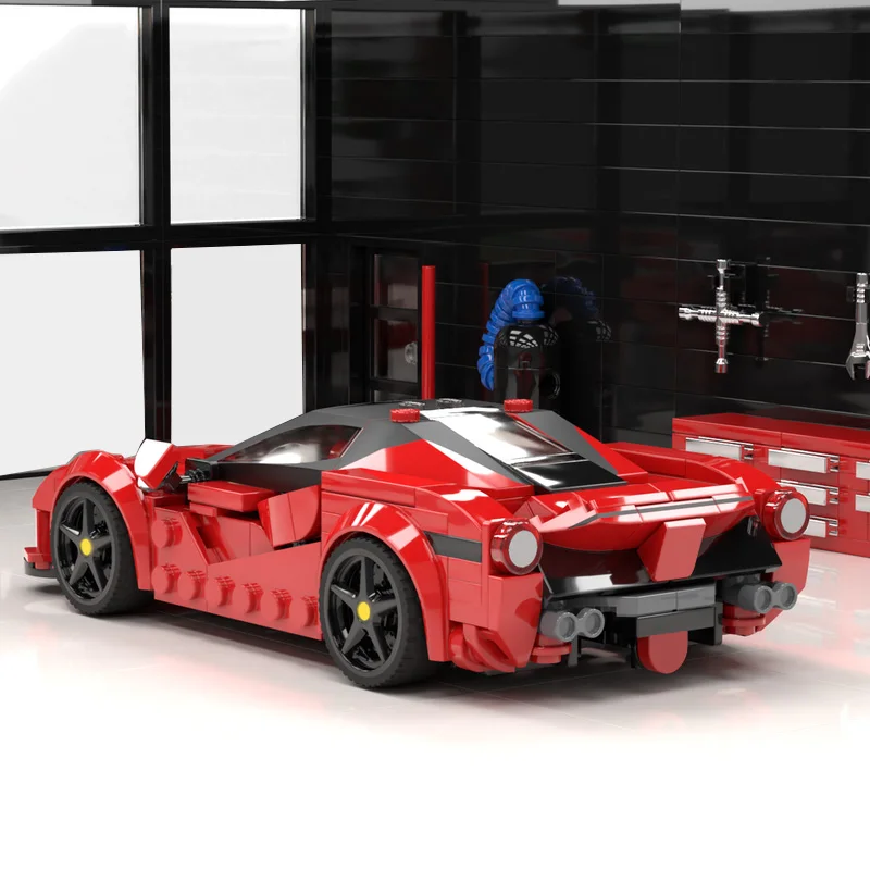 239 PCS Supercar F3 MOC Customize Modular Building Block Creative Design Educational Learning Toy STEM DIY Holiday Toy Gifts