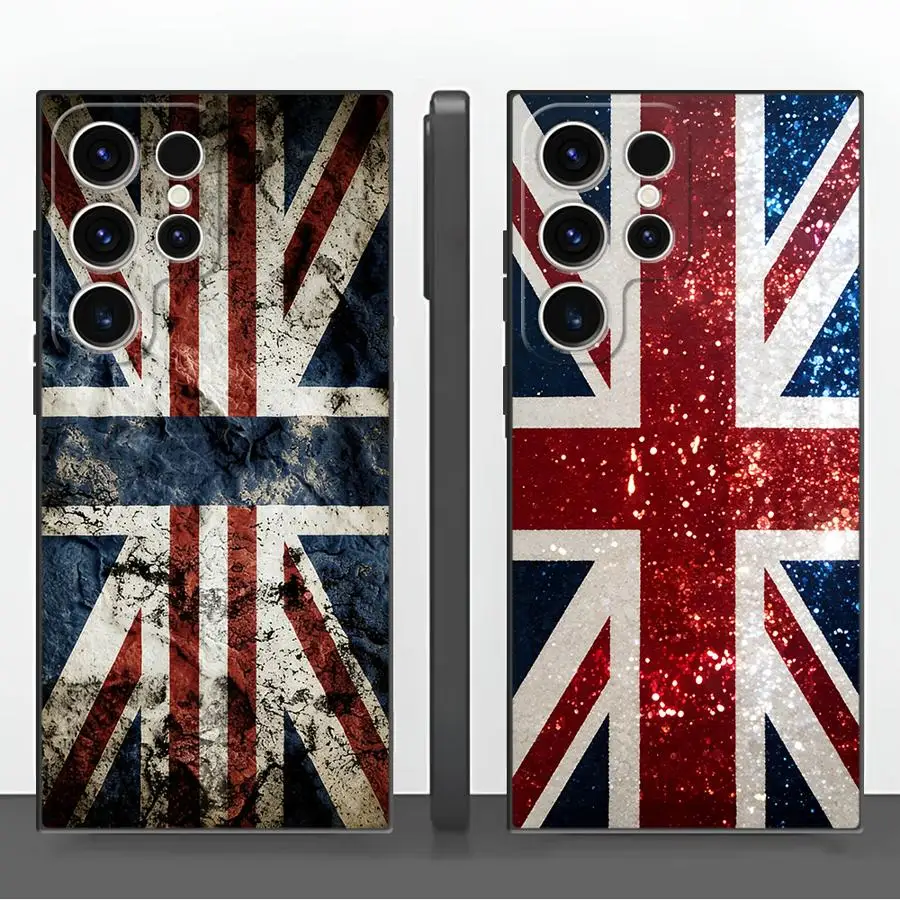 National Flag Pattern Case for Samsung Galaxy S26 S10 S9 Note 20 Ultra 8 9 10 S23 S25 Ultra S24 Plus S20 S21 FE Funda Phone