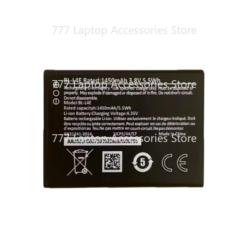 qq Battery for Nokia 2660 and 8210 BL-L4E Replacement Battery Accu 1450mAh NEW