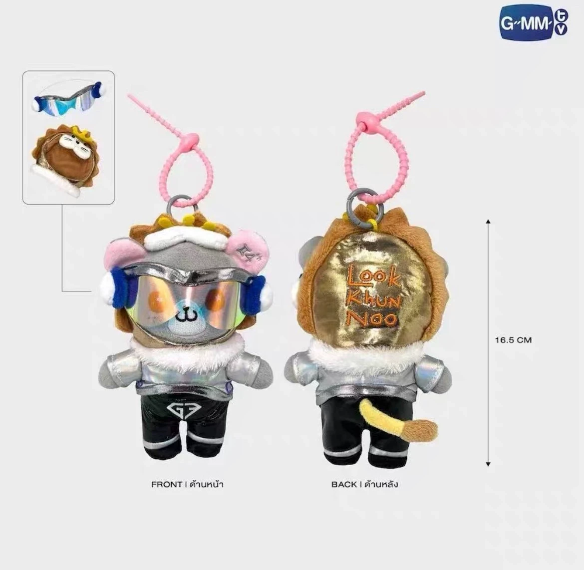 Official Gmmtv Thai TV My School President Thai Star Geminifourth Look Khunnoo Awake Concert Keychain Collectible Random Card