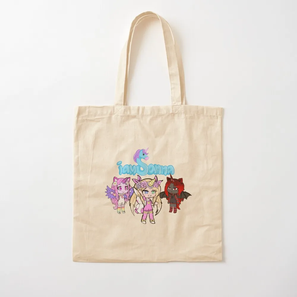 Sanna and Friends Tote Bag Women's shopping bag personalized tote bag canvas tote