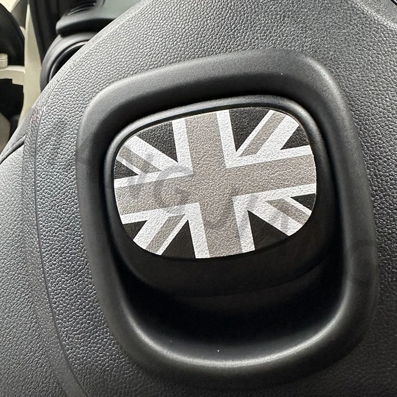 Union Jack Car Seat Back Handle Cover Stickers For Mini Cooper R55 R56 F56 F57 Leather Decorative Decal Sticker Accessories