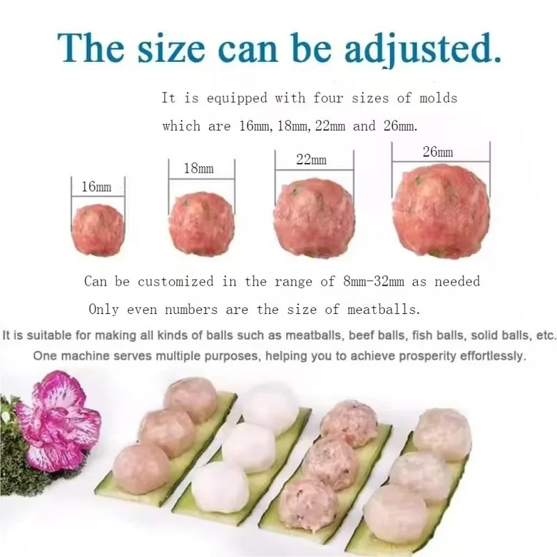 Hot Sale Fishball Forming Machine Meatballs-manufacturing-machinery Meat Ball Machine