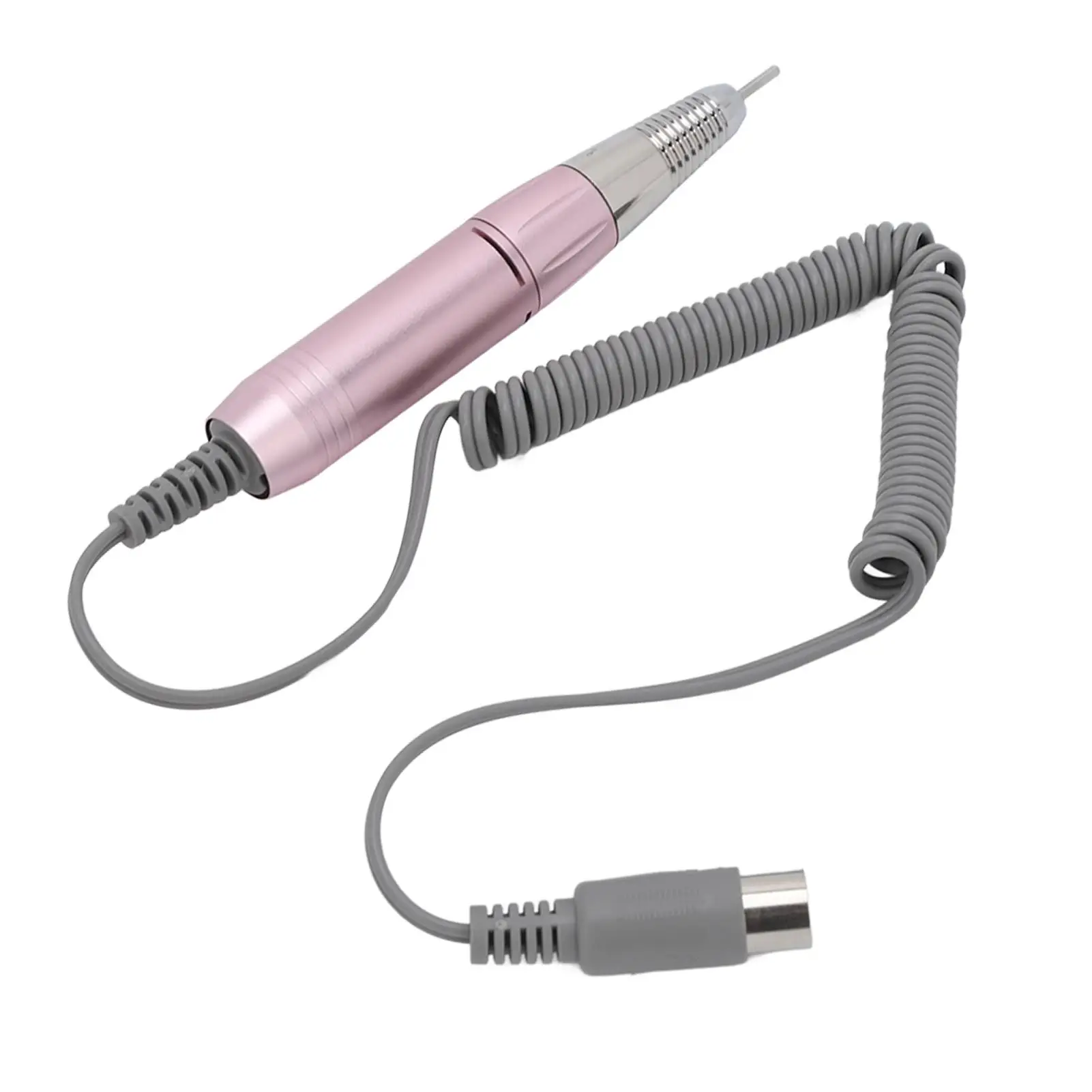 Adjustable Pink Nail Drill Machine Handle 0-3000RPM Metal Electric File for salon Pedicure Accessories