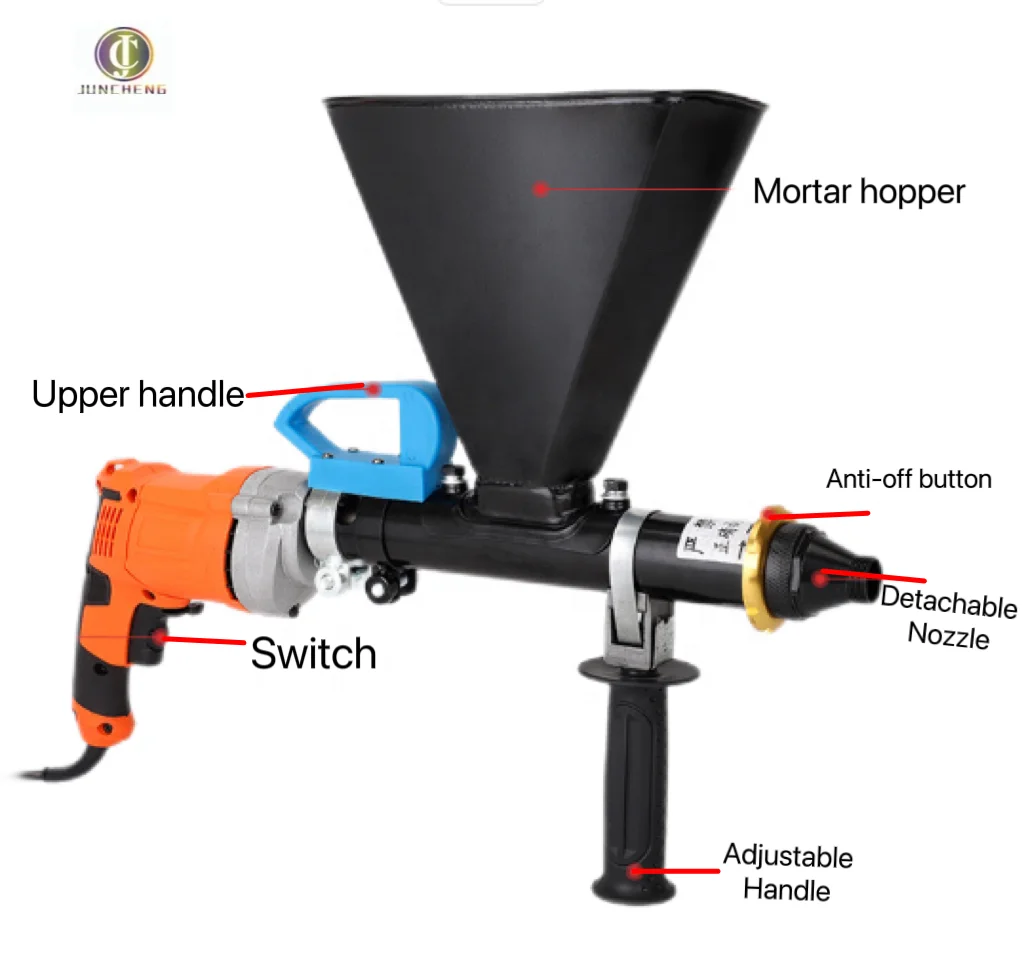 Electric  Hand-Held  High-Pressure Cement Grouting Machine  Caulking Machine