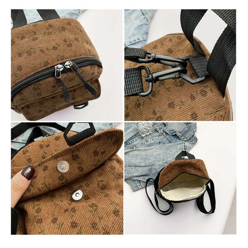 Cortex Mini Backpack 2025 New Large Capacity Student Fashion Simple Personalized Travel Small Backpack